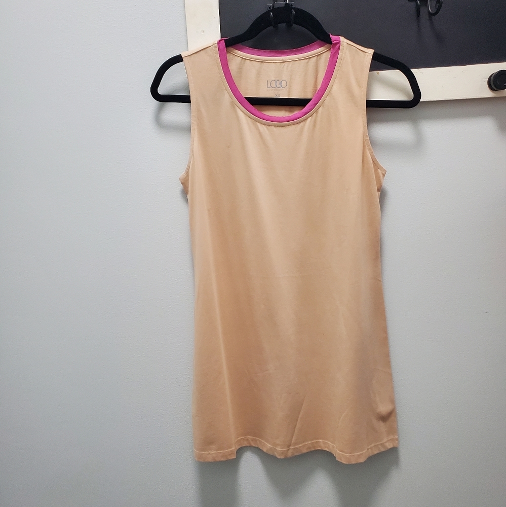 BNWOT LOGO By Lori Goldstein Tank Top Tunic